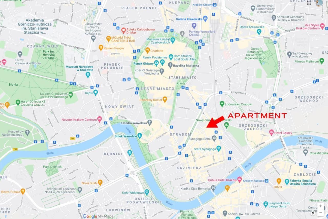 Old Town Apartment Краков Экстерьер фото